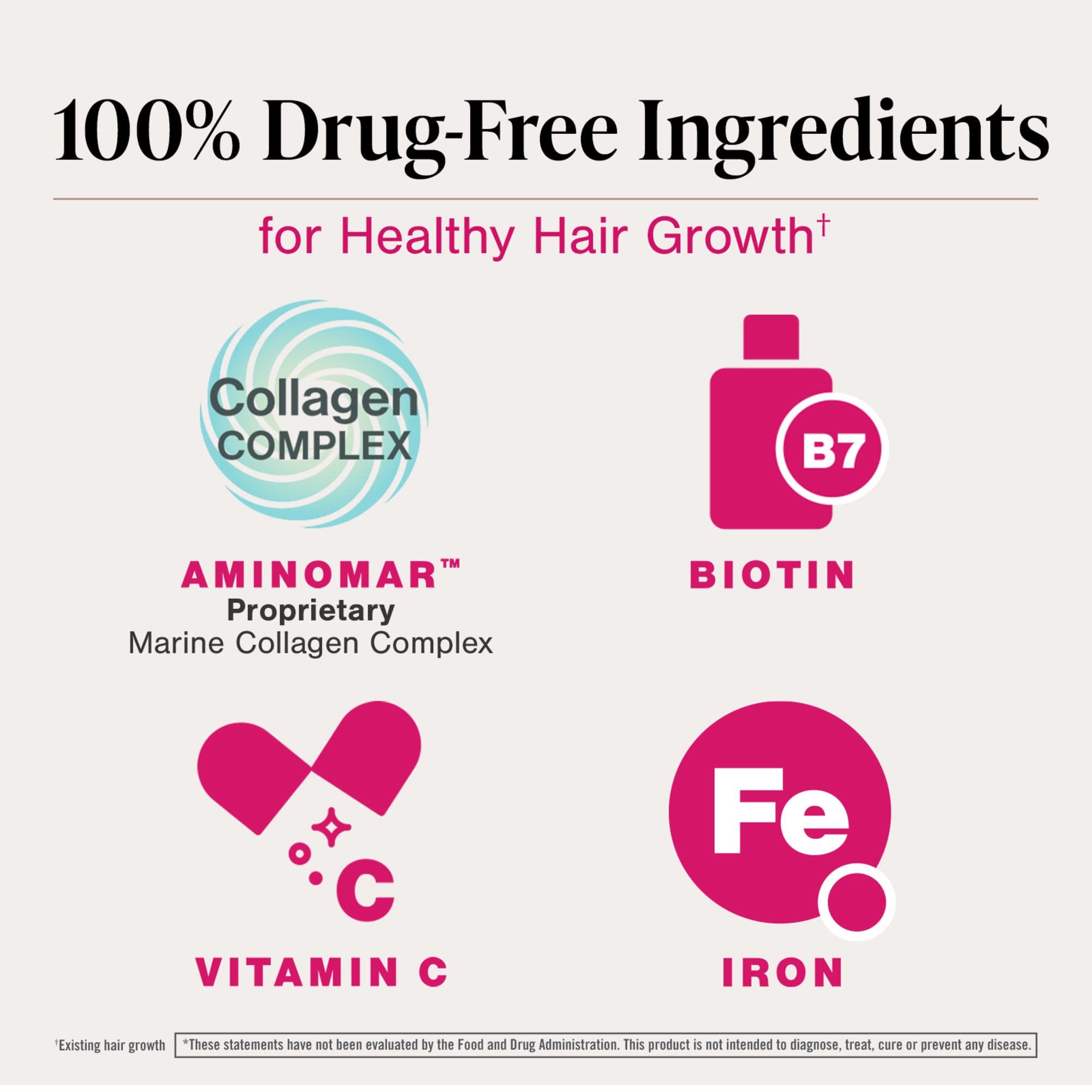 Viviscal Hair Growth Supplements for Women, Clinically Proven Hair Growth Product with Proprietary Collagen Complex, Results of Thicker, Fuller Hair Nourish Hair Loss, 180 Tablets - 3 Month Supply