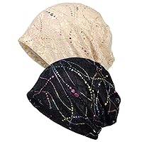 Women's Baggy Slouchy Beanie Chemo Hat Cap Scarf