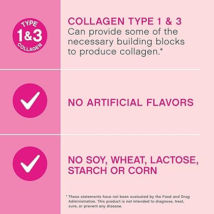 NeoCell Super Collagen Powder, 10g Collagen Peptides per Serving, Gluten Free, Keto Friendly, Non-GMO, Grass Fed, Paleo Friendly, Healthy Hair, Skin, Nails & Joints, Unflavored, 7 Oz