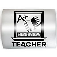 TEACHER - PICK COLOR & SIZE - Elementary Middle High College Instructor Vinyl Decal Sticker B