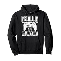 Gaming and Hunting Video Game Controller Pullover Hoodie