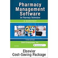 Pharmacy Management Software for Pharmacy Technicians - Online Course Retail Access Card and Elsevier eBook on VitalSource Retail Access Card