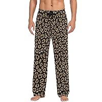 ALAZA Men's Leopard Skin Patern Sleep Pajama Pant