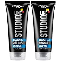 L'Oreal Paris Studio Line Clear Minded Clean Gel - Strong Hold 6.8 fl; oz. - Pack of 2