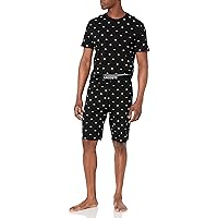 Lacoste Underwear Men's All Over Print Lacoste Pajama Shorts Set
