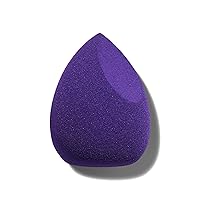 Natural Beauty Makeup Blending Sponge, Gentle + Angled for Precise Application, Blends Creams, Liquids & Powders, Vegan, Cruelty Free