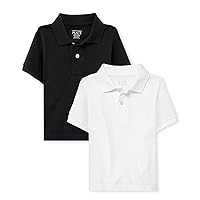 The Children's Place baby boys Short Sleeve Pique Polo
