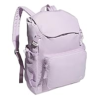 adidas Saturday Sport Fashion Compact Small Backpack, Ice Lavender/White, One Size