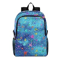 Stars Lightweight Packable Hiking Backpack 22L Travel Bag Casual Daypack for Hiking Traveling