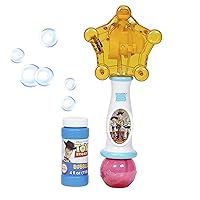 Disney Toy Story Lights and Sound Musical Bubble Wand, Bubble Solution Included, Multi