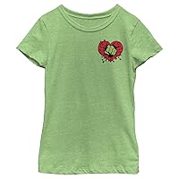 Fifth Sun Girl's Hulk Smash Heart T-Shirt