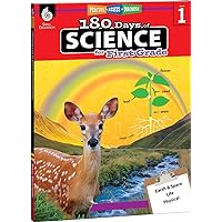 180 Days of Science: Grade 1 - Daily Science Workbook for Classroom and Home, Cool and Fun Interactive Practice, Elementary School Level Activities ... (180 Days of: Practice - Assess - Diagnose)