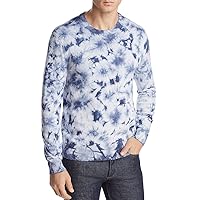 Michael Kors Mens Ribbed Pullover Sweater, Blue, XX-Large
