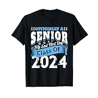 Officially A Senior My Last First Day Class 2024 Back School T-Shirt