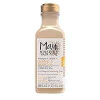 Maui Moisture Strength & Length + Castor & Neem Oil Shampoo, Curly Hair Product for Dry, Damaged Hair, 13 Fl Oz Maui Moisture Strength & Length + Castor & Neem Oil Shampoo, Curly Hair Product for Dry, Damaged Hair, 13 Fl Oz