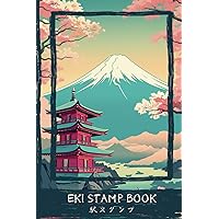 Eki Stamp Book: Capture Your Travels with a Cool and Unique Japanese Tradition | Pastel Edition | Travel-Friendly 4x6 Size Eki Stamp Book: Capture Your Travels with a Cool and Unique Japanese Tradition | Pastel Edition | Travel-Friendly 4x6 Size Paperback