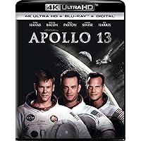 Apollo 13 (4K UHD + Blu-ray + Digital) Apollo 13 (4K UHD + Blu-ray + Digital) 4K Multi-Format Blu-ray DVD VHS Tape