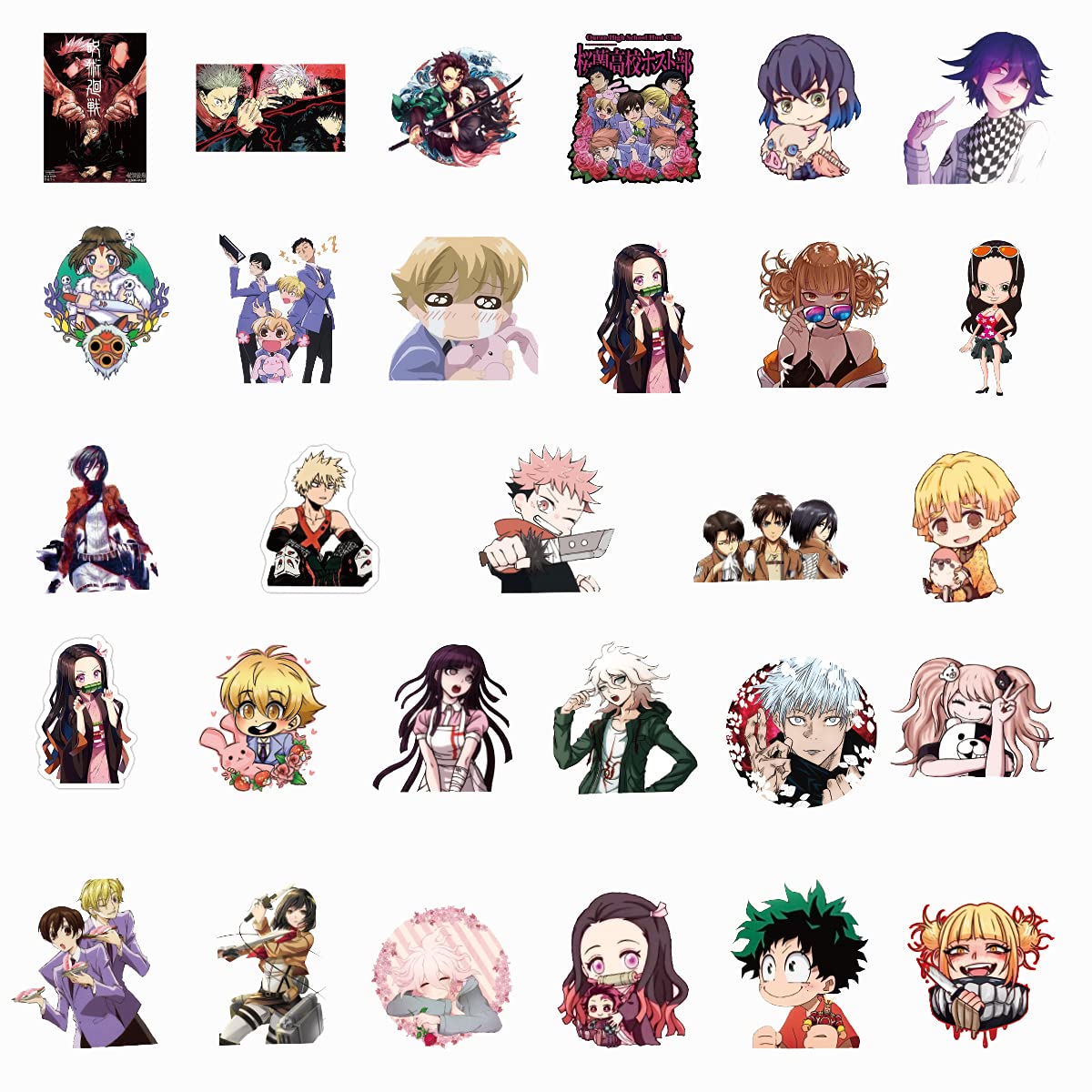 Mua Anime Mixed Stickers[100 Pcs] Vinyl Waterproof Stickers for Laptop  Water Bottles for Hydro Flask Skateboard Computer Phone Anime Sticker Pack  for Kids/Teen(Anime Mixed Stickers) trên Amazon Mỹ chính hãng 2022 |