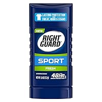 Right Guard Sport Invisible Solid, Fresh, 2.6 Ounce