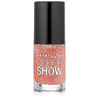 Maybelline New York Color Show Nail Lacquer No. 91 Punk Rock Pink, 0.23 Fluid Ounce