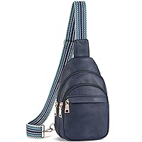 BOSTANTEN Small Sling Bag for Women Leather Crossbody Bags Fanny Pack Chest Bag for Travel