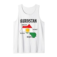 Kurden Kurdistan Newroz Kurdi Flag Her Biji Kurdistan Tank Top