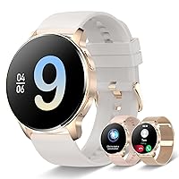 Iaret Smart Watch for Women (Answer/Make Call), Fitness Tracker for Android and iOS Phones Waterproof Smartwatch with 1.32