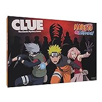 CLUE: Naruto | Solve The Mystery in This Collectible Clue Game | Featuring Characters & Locations from The Anime TV Show Naruto | Officially-Licensed Naruto TV Show Game & Merchandise
