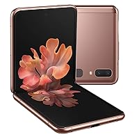 Galaxy Z Flip 5G Mobile Phone; Sim Free Smartphone - Mystic Bronze, (UK Version)