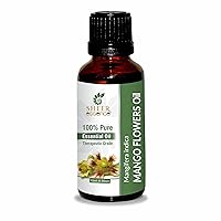 MANGO FLOWERS OIL 100% Pure Undiluted Natural Uncut Therapeutic Grade Cold Pressed Carrier Oils For Skin, Hair And Aromatherapy 500ML