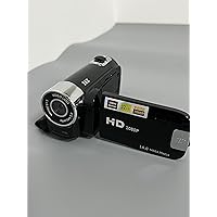 GBFODGX Digital Video Recorders, Digital Zoom Camera Recorder Vlogging Camera for YouTube, Black