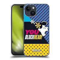 Head Case Designs Officially Licensed Peanuts Lucy Van Pelt Halfs and Laughs Hard Back Case Compatible with Apple iPhone 15