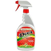 I Must Garden Deer Repellent: Spice Scent Deer Spray for Gardens & Plants – Natural Ingredients – 32oz Ready to Use