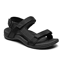 MEGNYA Comfortable Walking Sandals for Womens, Waterfront Sport Hiking Sandals with Adjustable Straps for Camping, Casual Athletic Sandals for Outdoor Active