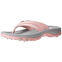 Golf Sandals for Women and Men, Golf Thong Flip Flops With Removable Soft Spikes, Golf Footwear With Deeper Heel Cup and Higher Sidewalls for Secure Comfort