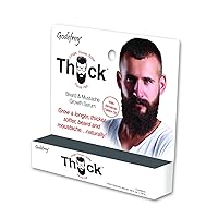 Godefroy Thick Beard and Mustache Growth Serum, 15 ml