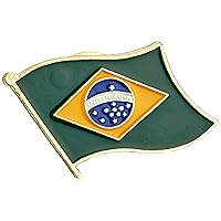 US Flag Store Brazil Lapel Pin Small