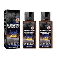 Epimedium Shower Gel,Epimedium Shower Gel for Men,Men's Body Wash