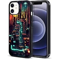Hard Phone Case Cover City Circuit Board Pattern Art Deco for iPhone 13Pro for Apple iPhone 13 Pro 6.1 inch