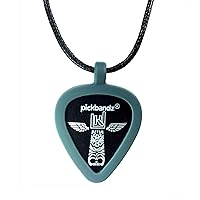 Necklace Silicone Pick Holder in Timberwolf Gray - Fits All