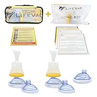 Home & Yellow Travel Combo Kit - Portable Suction Rescue Device, First Aid Kit for Kids and Adults, Portable Airway Suction Device for Children and Adults
