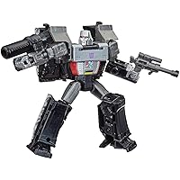 Transformers Toys Generations War for Cybertron: Kingdom Core Class WFC-K13 Megatron Action Figure - Kids Ages 8 and Up, 3.5-inch, Black