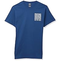 Men's The Office Tv Series Dunder Mifflin Logo-Black Graphic T-Shirt