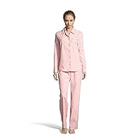 U.S. Polo Assn. Womens Long Sleeve Shirt and Pajama Pants Sleep Sleepwear Set