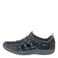 Skechers Women's Reggae Fest-Neap-Webbing Trimmed Knit Fisherman Oxford Flat