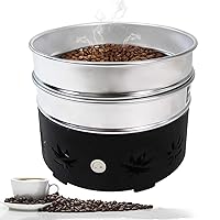 YJINGRUI Household Coffee Beans Cooler HomeCafe Roasting Cooling Plate Coffee Beans Roaster Matching220V Black 
