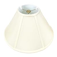 Royal Designs BSO-706-14EG Coolie Empire Basic Lamp Shade, 5 x 14 x 9.5, Eggshell