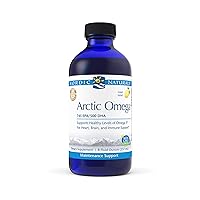 Arctic Omega, Lemon Flavor - 8 oz - 1560 mg Omega-3 - Fish Oil - EPA & DHA - Immune Support, Brain & Heart Health, Optimal Wellness - Non-GMO - 48 Servings