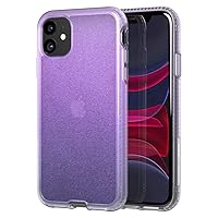 tech21 Pure Shimmer Mobile Case - Compatible with iPhone 11 - Ultra Thin, Shimmer Effect with Drop Protection - Purple