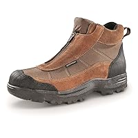 Guide Gear Men's Silvercliff II Mid Zip Hiking Boots Waterproof Outdoor Shoes